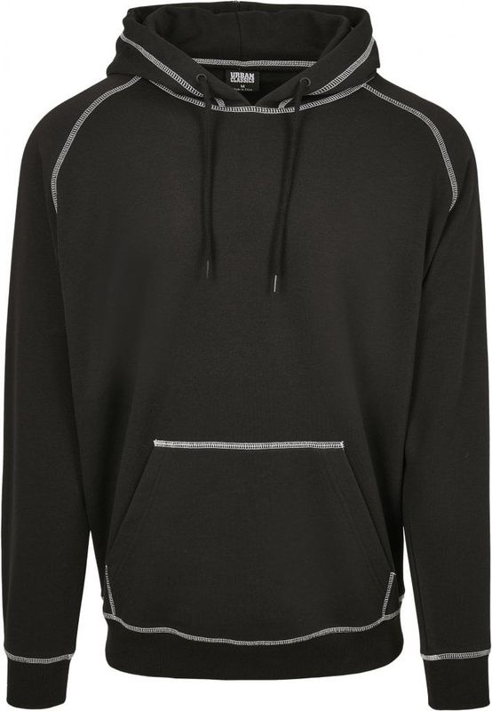 Contrast Stitching Hoodie
