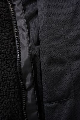 Teddyfleece zip jacket black - Ladies