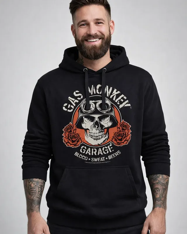 Gas Monkey Garage Skull Epic Hoodie