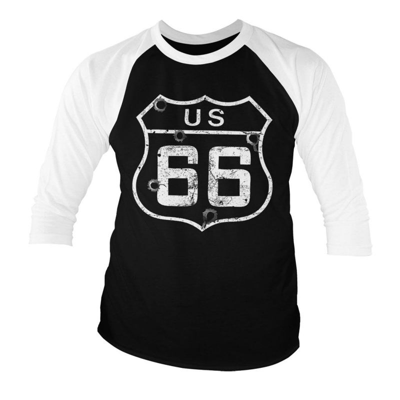 Route 66 - Bullets Baseball 3/4 Longsleeve