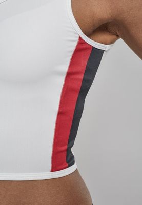 Sport top with zipper ladies