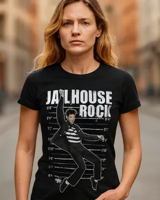 Elvis Presley - Jailhouse Rock Girly Tee