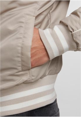 randig mudd Bomberjacka för herr – chalkdust