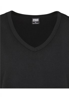 T-shirt med V-udskæring til kvinder