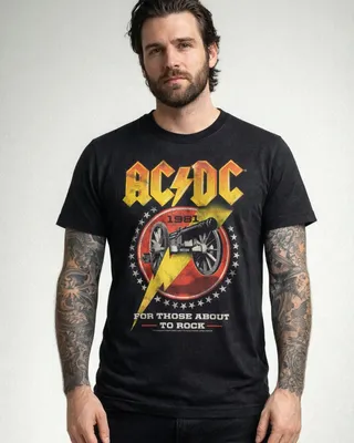 AC/DC - 1981 For Those About To Rock T-Shirt
