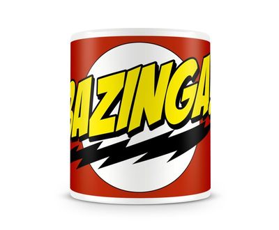 Bazinga mugg superlogo
