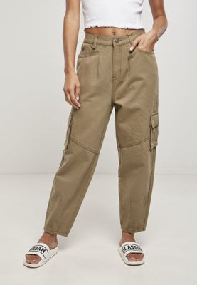 Ladies Ballon Fit Cargo Twill Pants