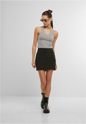 Halterneck Jersey Top i Modern Stil