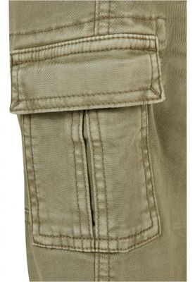 Boys Washed Cargo Twill Jogging Pants