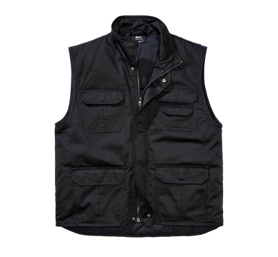 Safari Vest väst herr – svart, Brandit – produktbild 1
