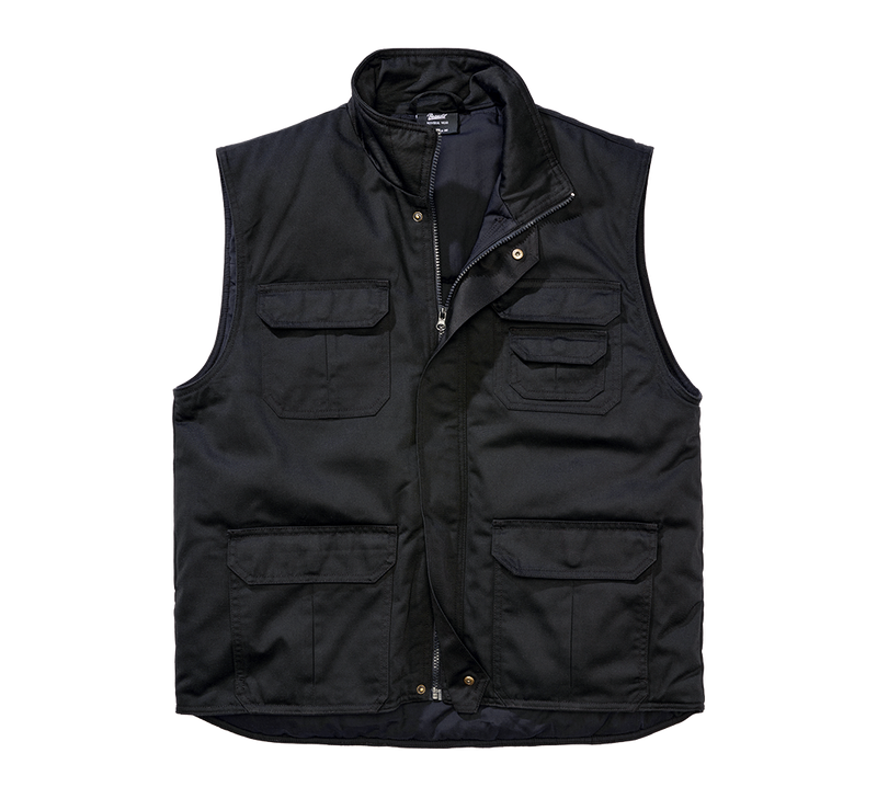 Safari Vest väst herr – svart, Brandit – produktbild 1