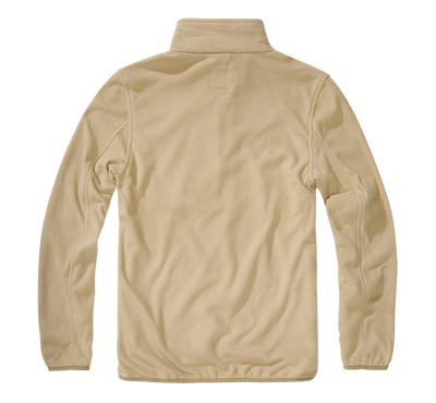 Brandit Fleece Troyer fleecetröja herr – kamelbrun