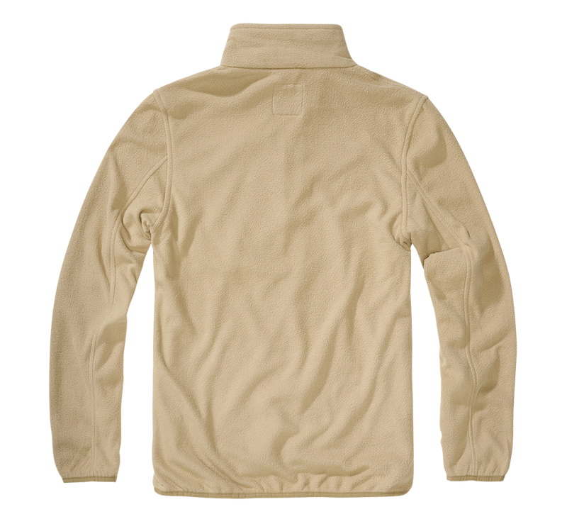 Brandit Fleece Troyer fleecetröja herr – kamelbrun