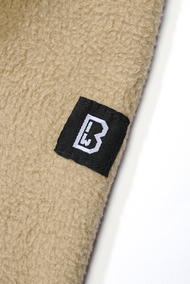 Brandit Fleece Troyer fleecetröja herr – kamelbrun