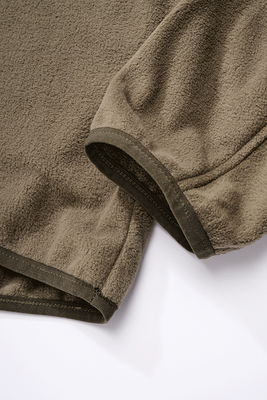 Brandit Fleece Troyer fleecetröja herr – olivgrön