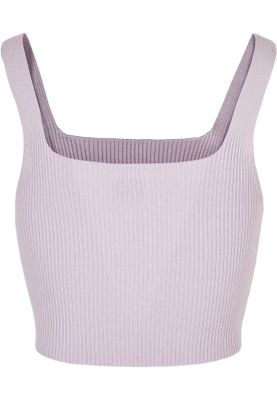 Ladies Cropped Knit Top