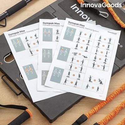 Integrated Portable Training System with Exercise Guide Gympak Max InnovaGoods