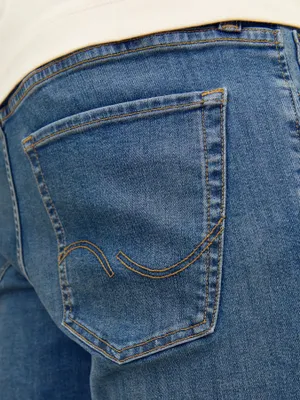 Slim fit jeans GLENN original för herr– blue denim