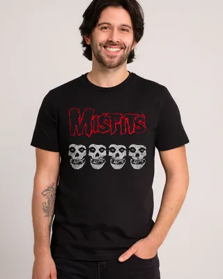 Misfits T-shirt i svart