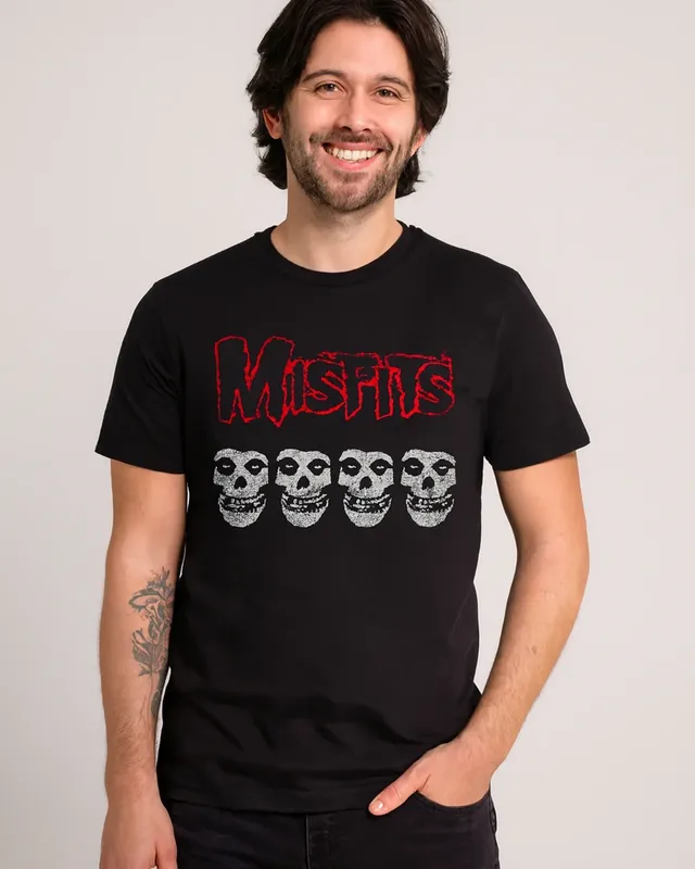 Misfits T-shirt i svart