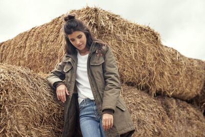 Marsh Lake Teddy Parka Olive - Ladies