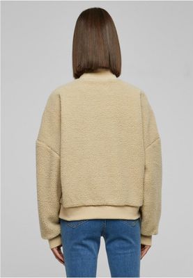 Sherpa sweater for women.