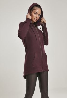 Long ziphoodie lady