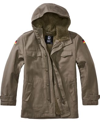 BW parka Olive green - Child