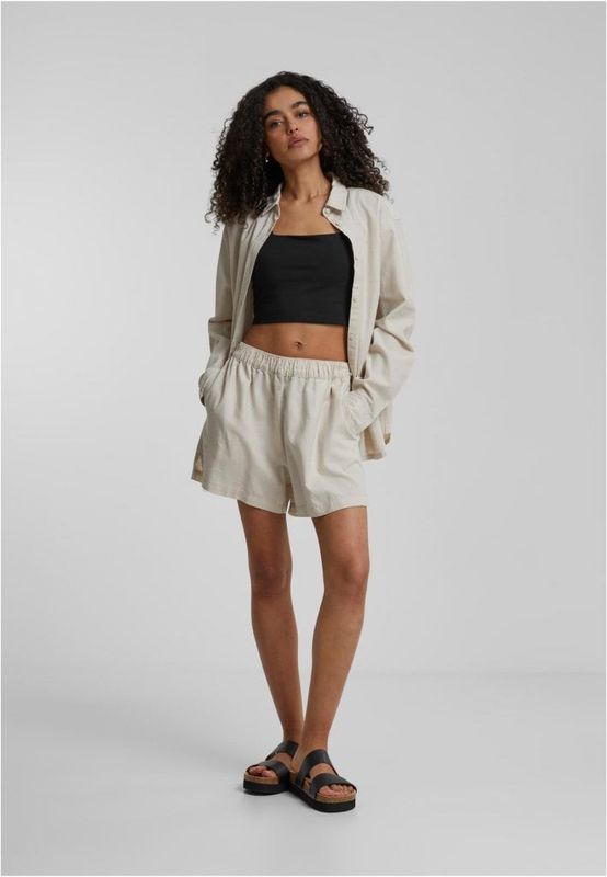 Linen shorts ladies