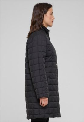 Women's long quilted jacket