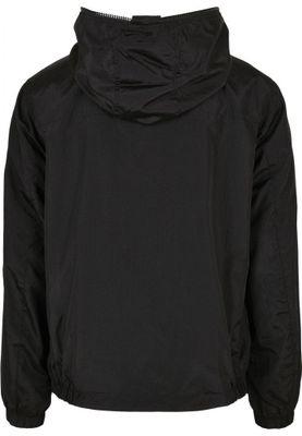 Windbreaker with long zipper