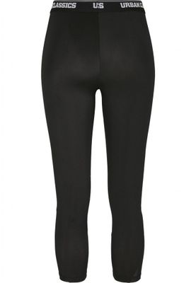 Black leggings with elastic band