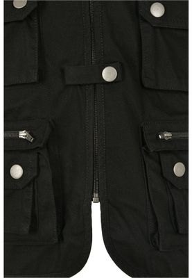 Worker vest cotton fabric