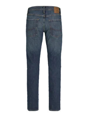 Mörkblå stentvättade jeans herr - CLARK