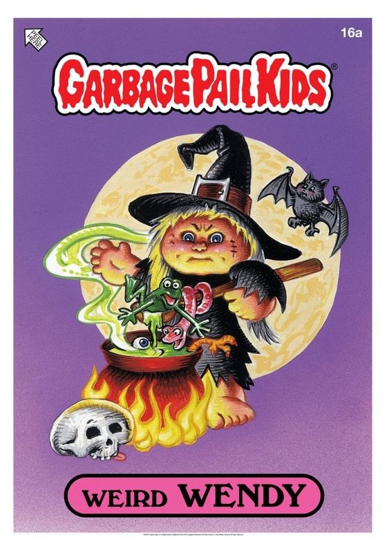 Garbage Pail Kids - Weird Wendy Poster
