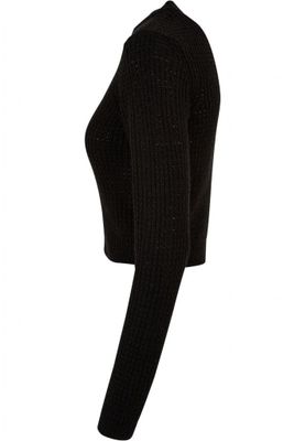 Short Waffle Sweater for Ladies