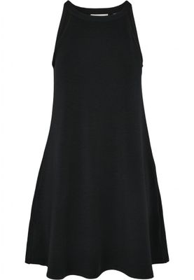 Black armless dress