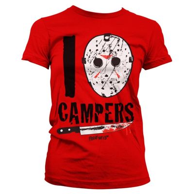 I Jason Campers Girly Tee