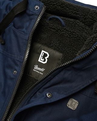 Men's teddy-lined jacket