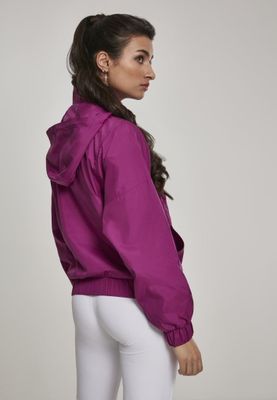 Pullover jakke med hooded dam