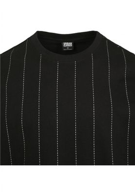 Oversize pinstripe T-shirt