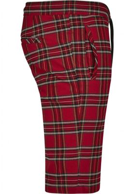 Tartan patterned shorts