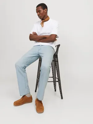 Loose fit jeans CHRIS original för– blue denim