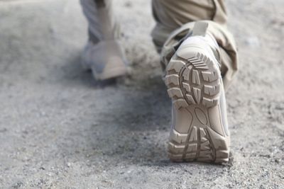 High combat boot