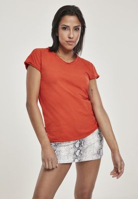 T-shirt with raw seams ladies