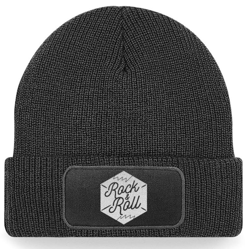 Rock & Roll - strikhue med patch