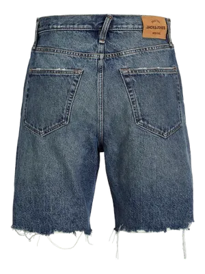 Uppklippta jeansshorts från Jack & Jones