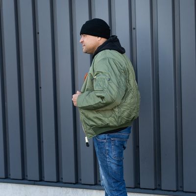 MA-1 bomber jacket lined