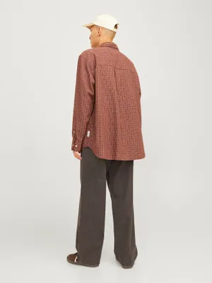 Mörka loose fit jeans herr - RON