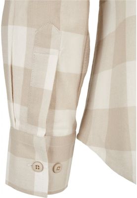 Ladies Turnup Checked Flanell Shirt